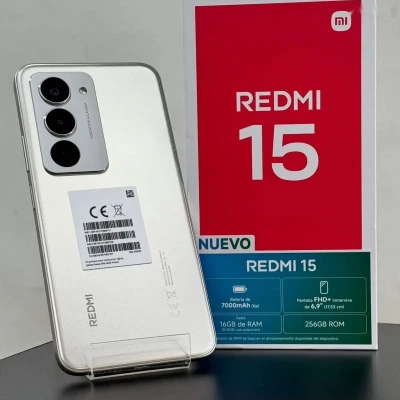 Xiaomi Redmi 15 8/256Gb black 7000Мач — миниатюра 3
