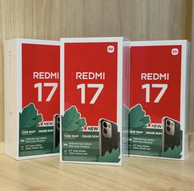 Xiaomi Redmi 17 4+4/256Gb black 7500мач