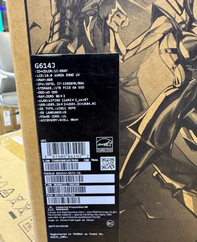 Ноутбук ASUS ROG Strix G16 I7 13th 16gb 1TB RTX 4050 6GB — миниатюра 4