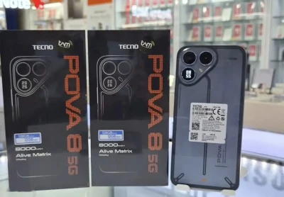 Tecno Pova 8 5G 16/256Gb black 8000мач