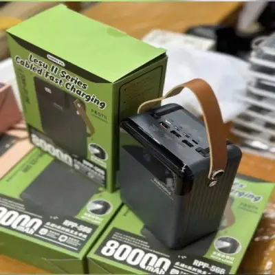 Внешний аккумулятор повербанк Remax 80000mAh RPP-566 FAST CHARGING