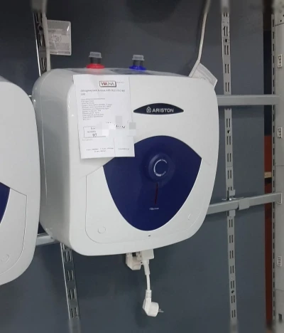 Водонагреватель Ariston ABS 10л. — миниатюра 3