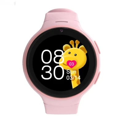 Детские смарт часы Porodo 4G Kids GPS Smart Watch with Junicare App розовый