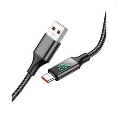 Кабель Type--C to Lighting BU32 черный