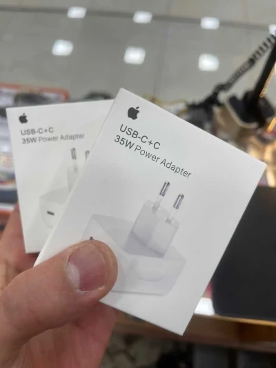 Адаптер для iPhone 35w с двумя входом