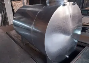 Бочка из оцинкованный стали 2000л.