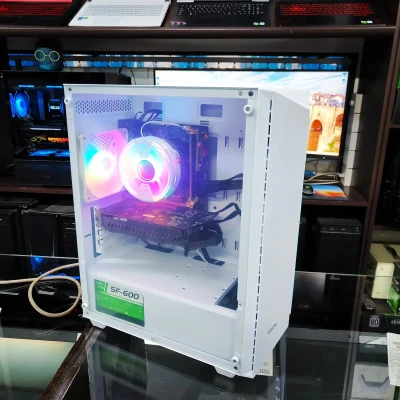 Игровой Компьютер Vision Rgb White Core i5 Ram 8Gb ssd 128gb Gtx 650ti — миниатюра 3