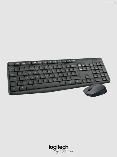 Беспроводная клавиатура + мышь Logitech MK235 — миниатюра 5