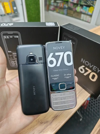 Novey 6700 2SiM black 2025 — миниатюра 3