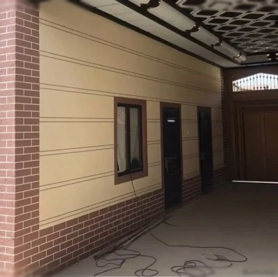 Покраска травертином