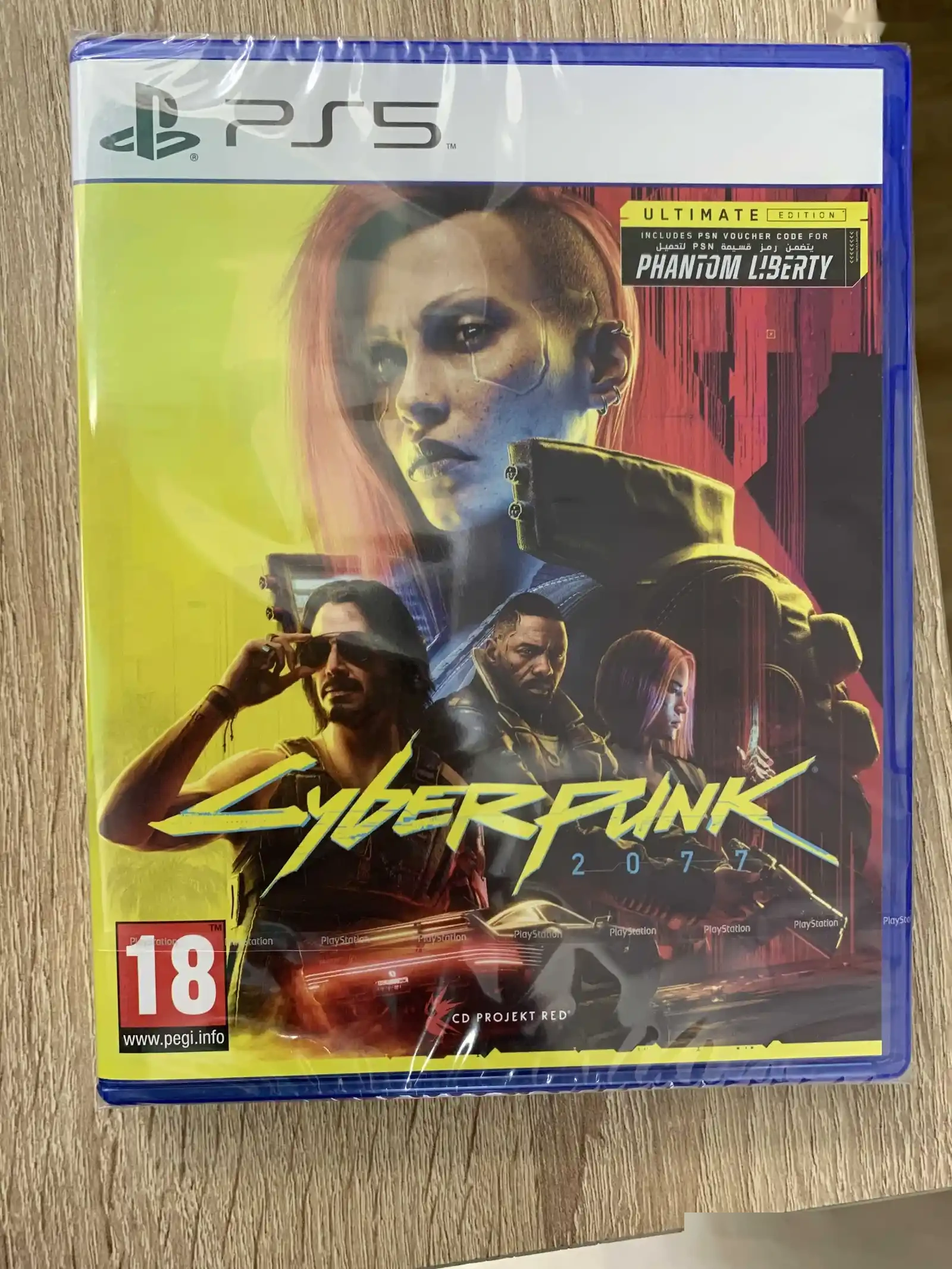 Игра Cyberpunk 2077 Ultimate Edition для Play Station 5