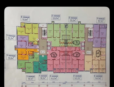 2-комн. квартира, 8 этаж, 120 м², Шохмансур — миниатюра 8
