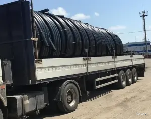 Труба D110мм. полиэтиленовая
