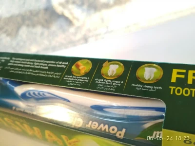 Зубная паста Miswak 190g +Зубная щётка — миниатюра 7