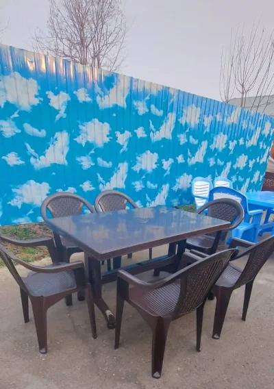 Стол со стульями 6 персон