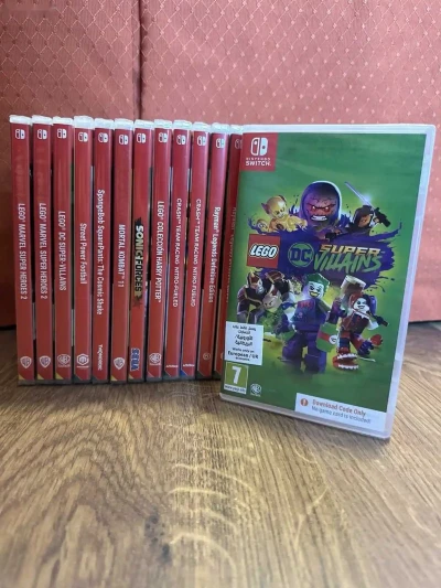 Диск Lego DC Super-Villains для Nintendo Switch