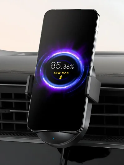 Автомобильный держатель с беспроводной зарядкой Xiaomi Wireless Car Charger Pro