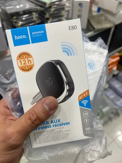 Ресивер Bluetooth FM transmitter Hoco E80