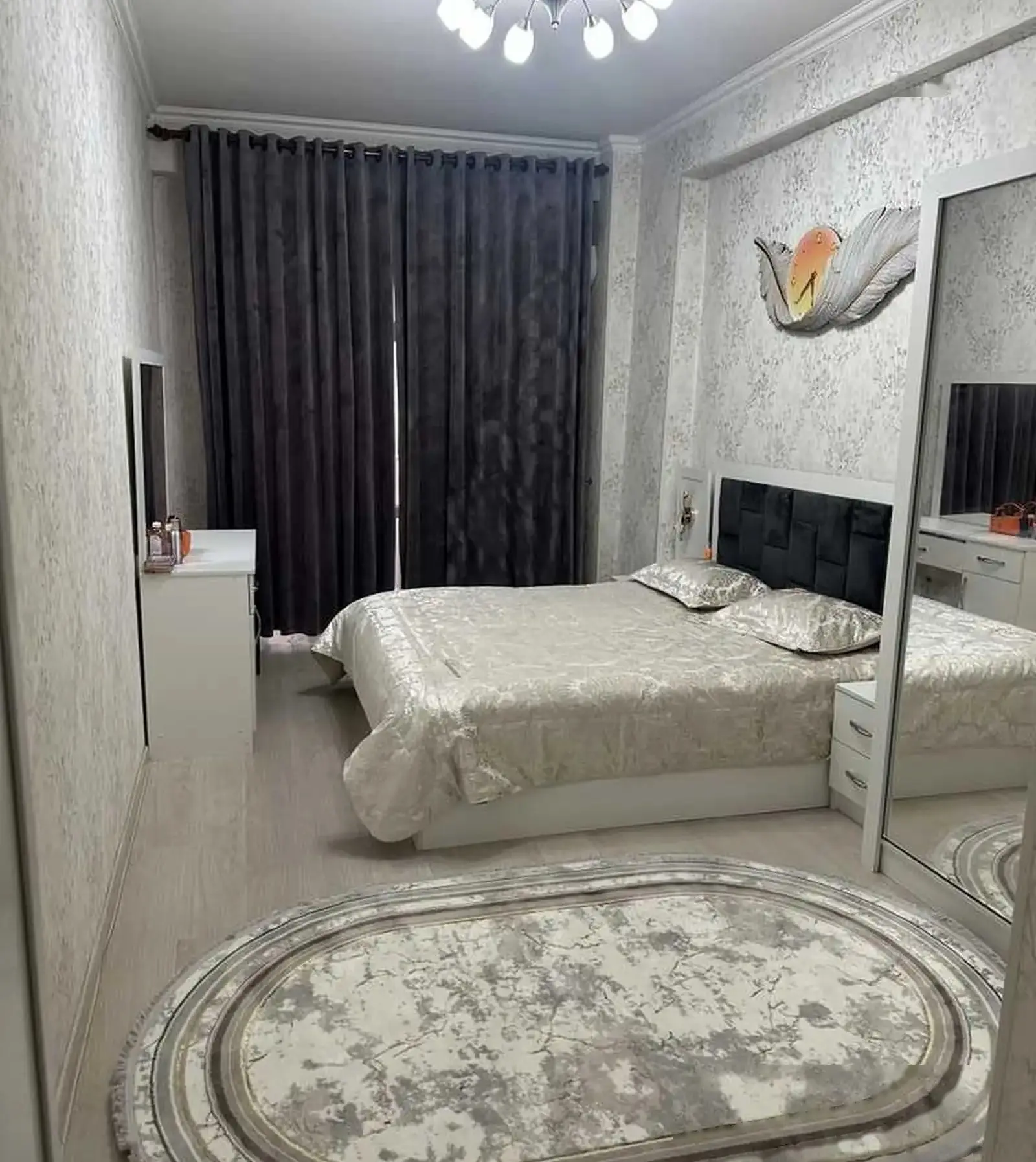 2-комн. квартира, 4 этаж, 90м², Чордома