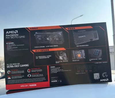 Видеокарта Gigabyte AMD Radeon RX 9070 GRE Gaming OC 12GB