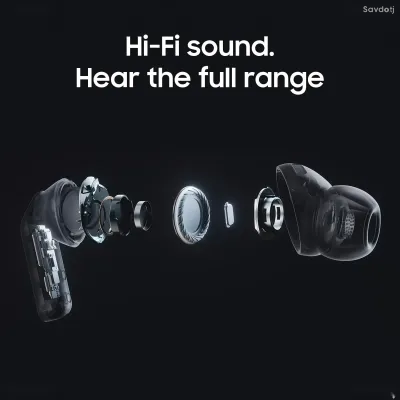 Беспроводные наушники Samsung Galaxy Buds 4 Pro, M-R640, Black