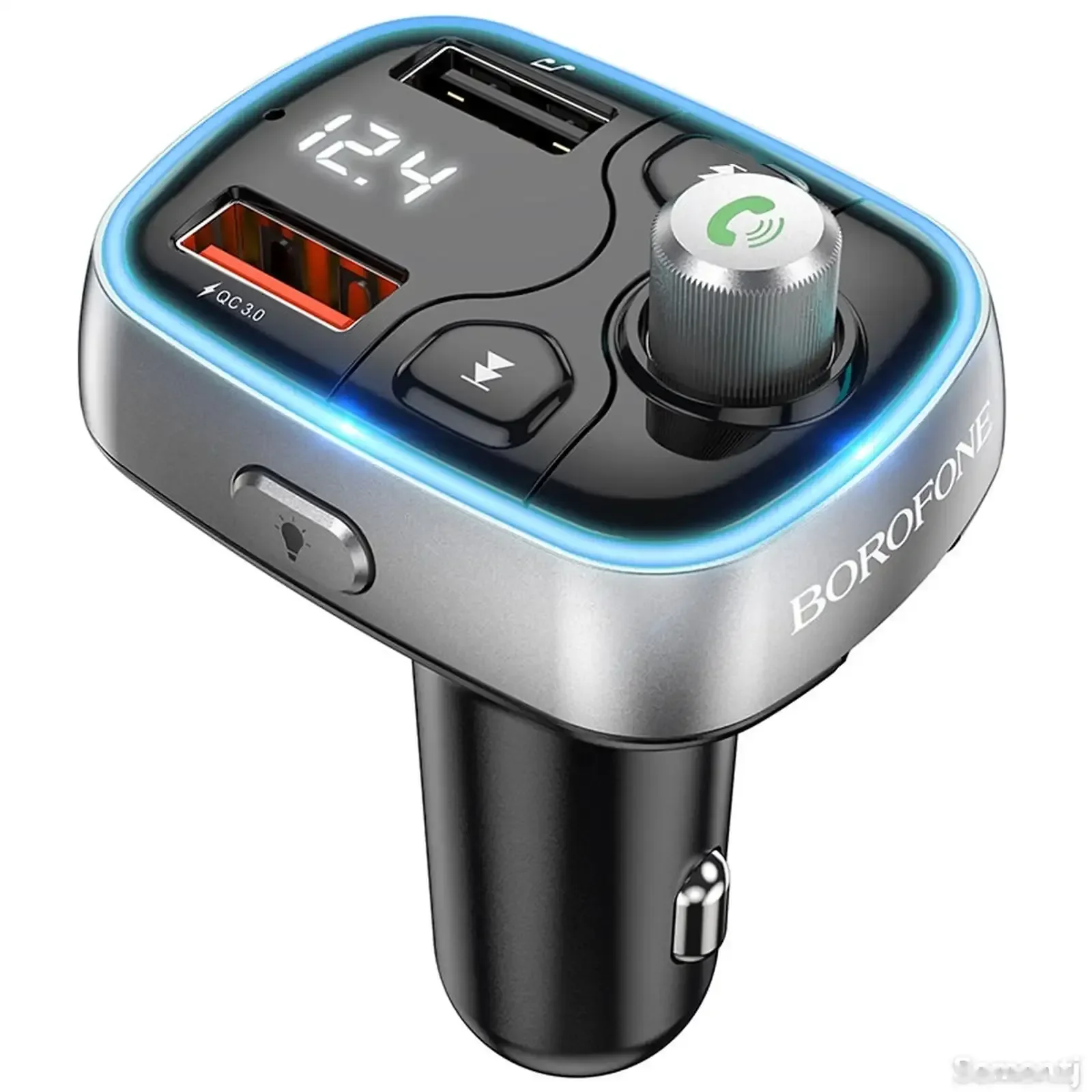Автомобильный FM модулятор Bluetooth Borofone BC