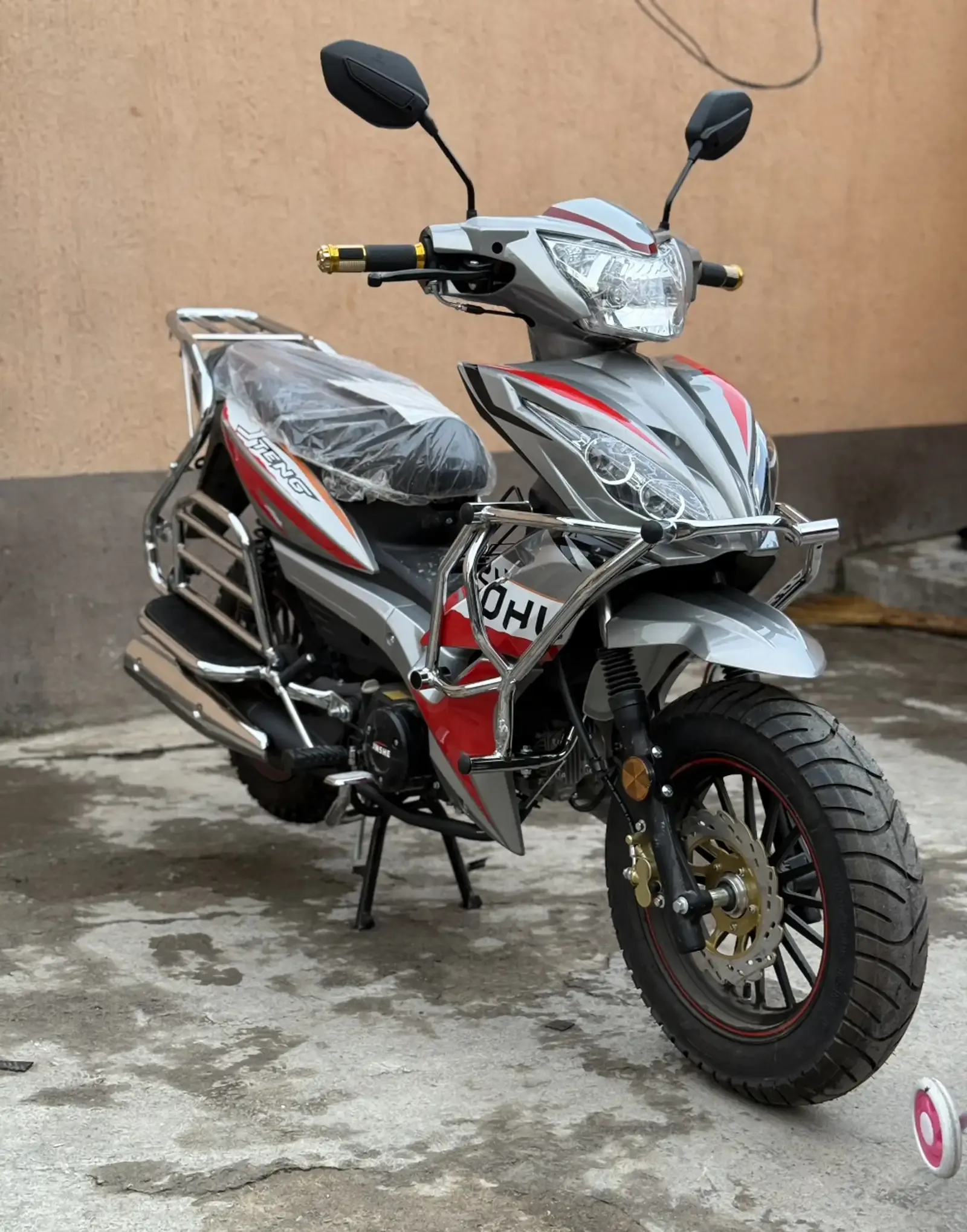 Скутер Утка 125куб Grey