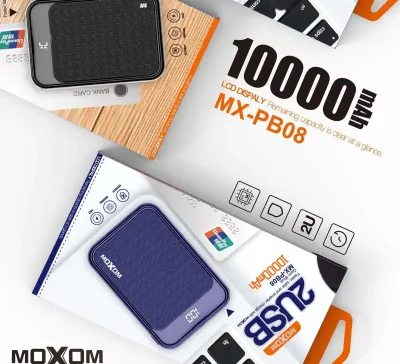 Внешний аккумулятор Moxom MX PB08 10000mAh