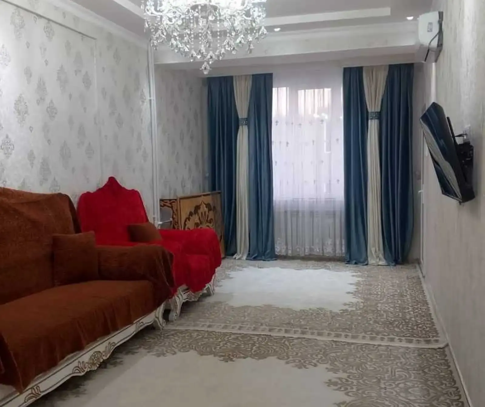 2-комн. квартира, 3 этаж, 60м², Хитойбозор