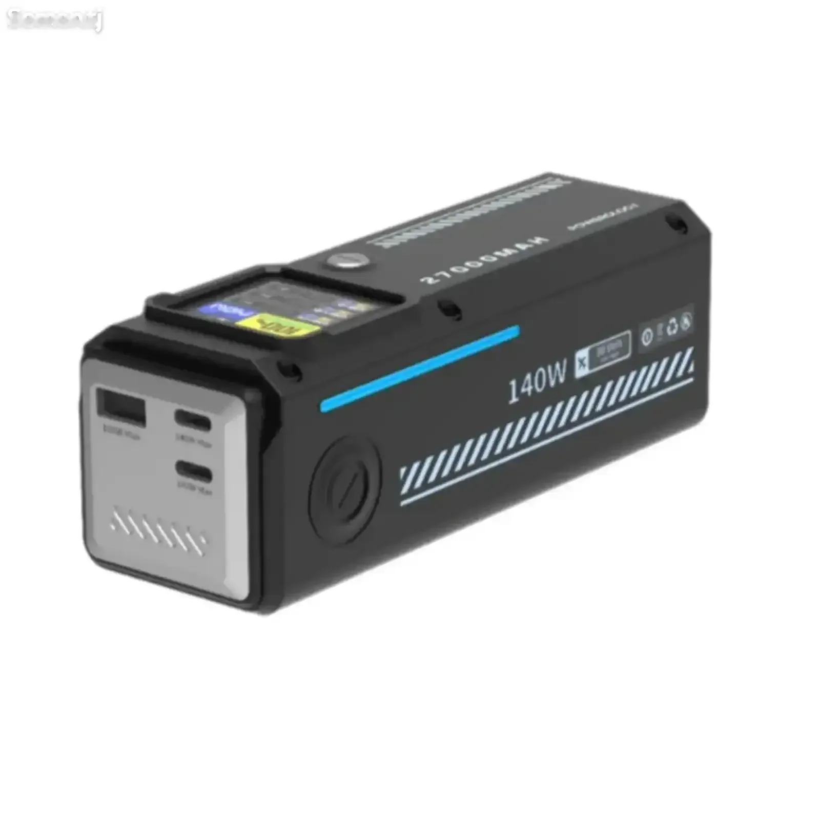 Внешний аккумулятор Powerology 27000mAh Smart Display Power Bank 140W