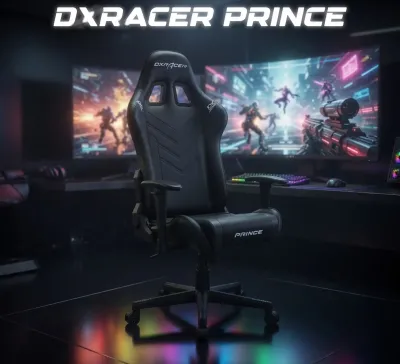 Геймерское кресло DXRacer Prince Series Black
