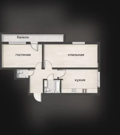 2-комн. квартира, 12 этаж, 81 м², И Сомони
