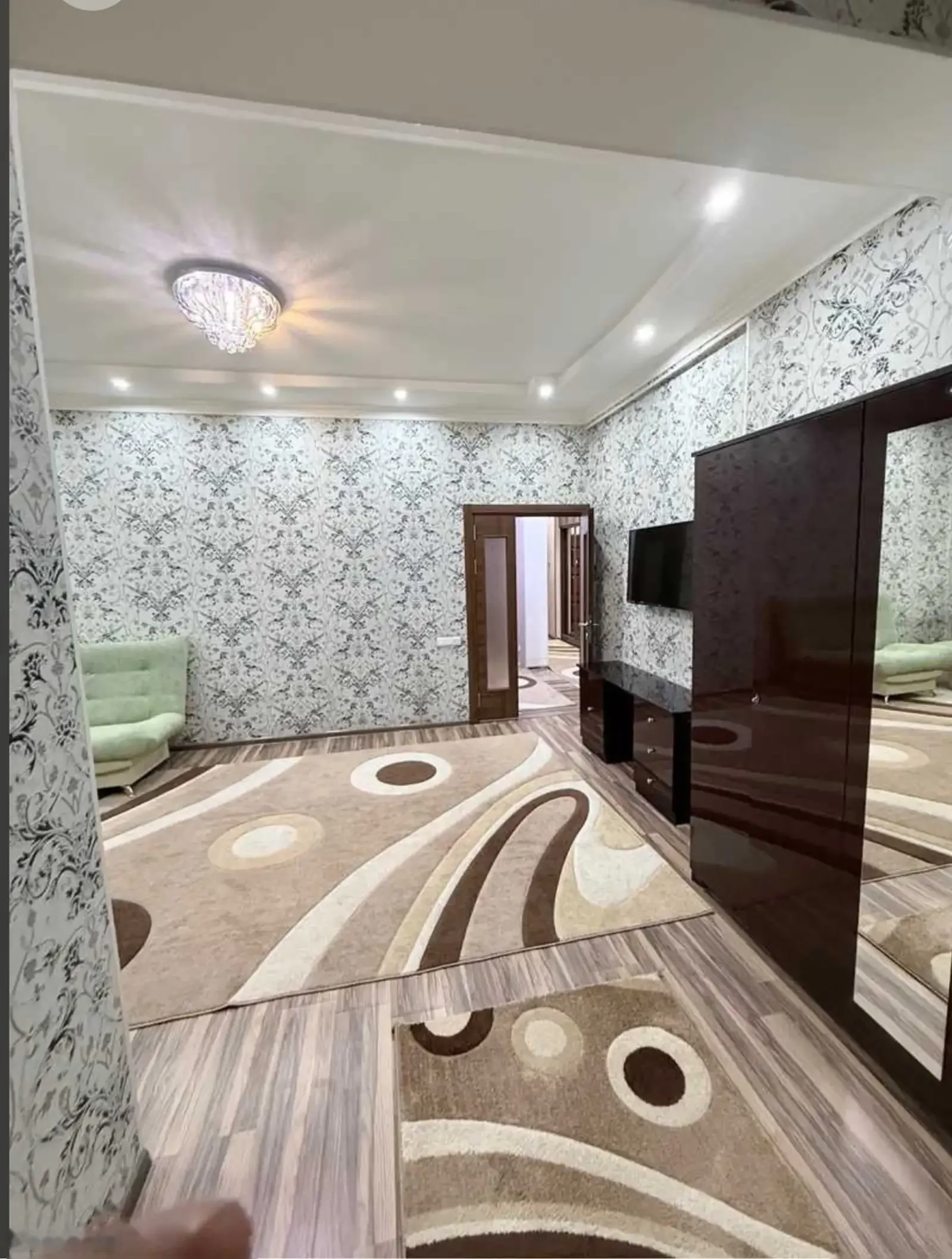 3-комн. квартира, 5 этаж, 92м², Ашан