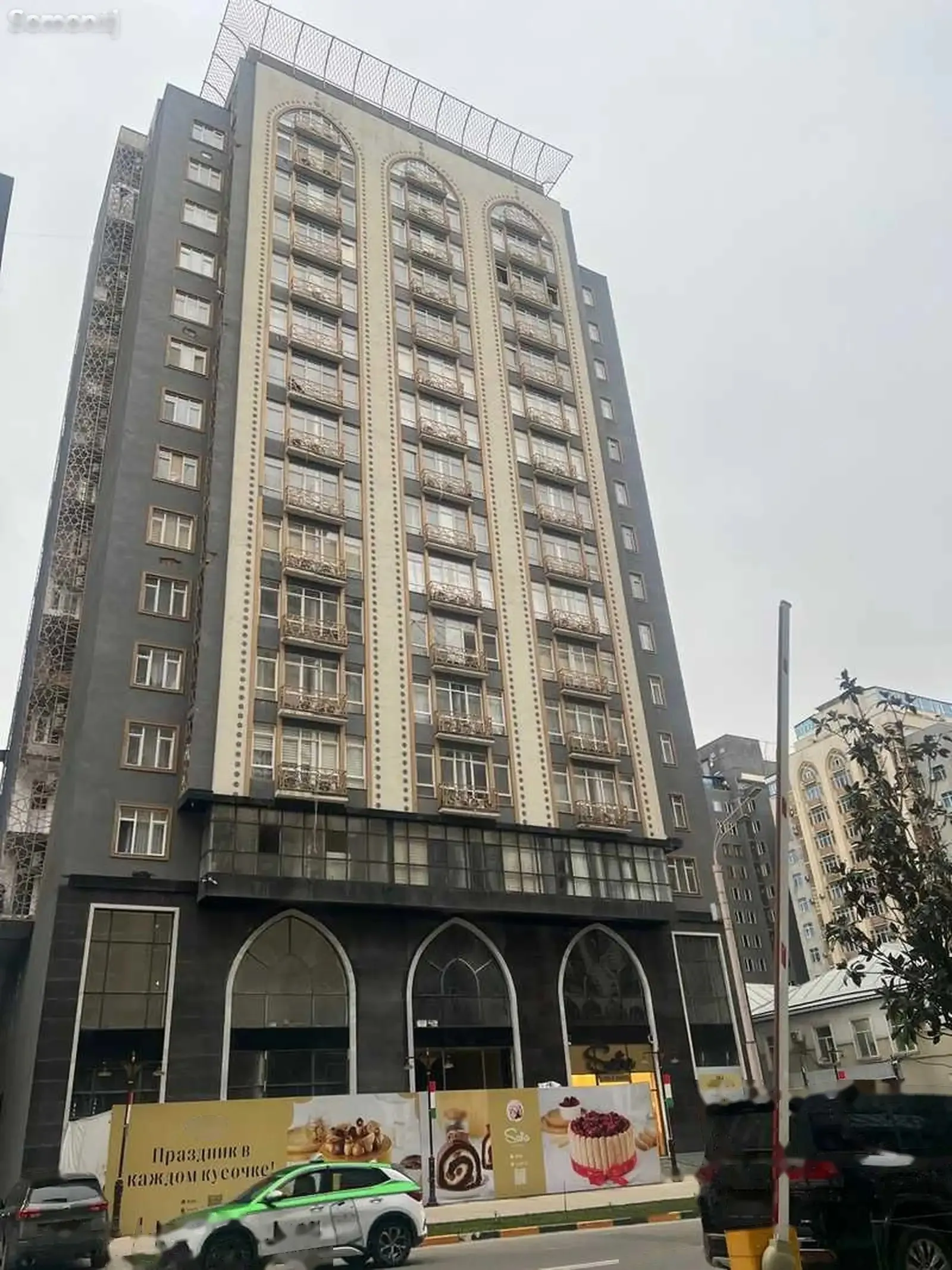 2-комн. квартира, 7 этаж, 77м², Овир