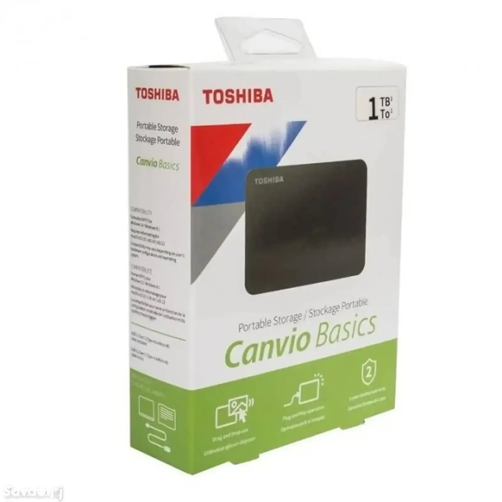 Жесткий диск Toshiba Canvio Baics 1TB