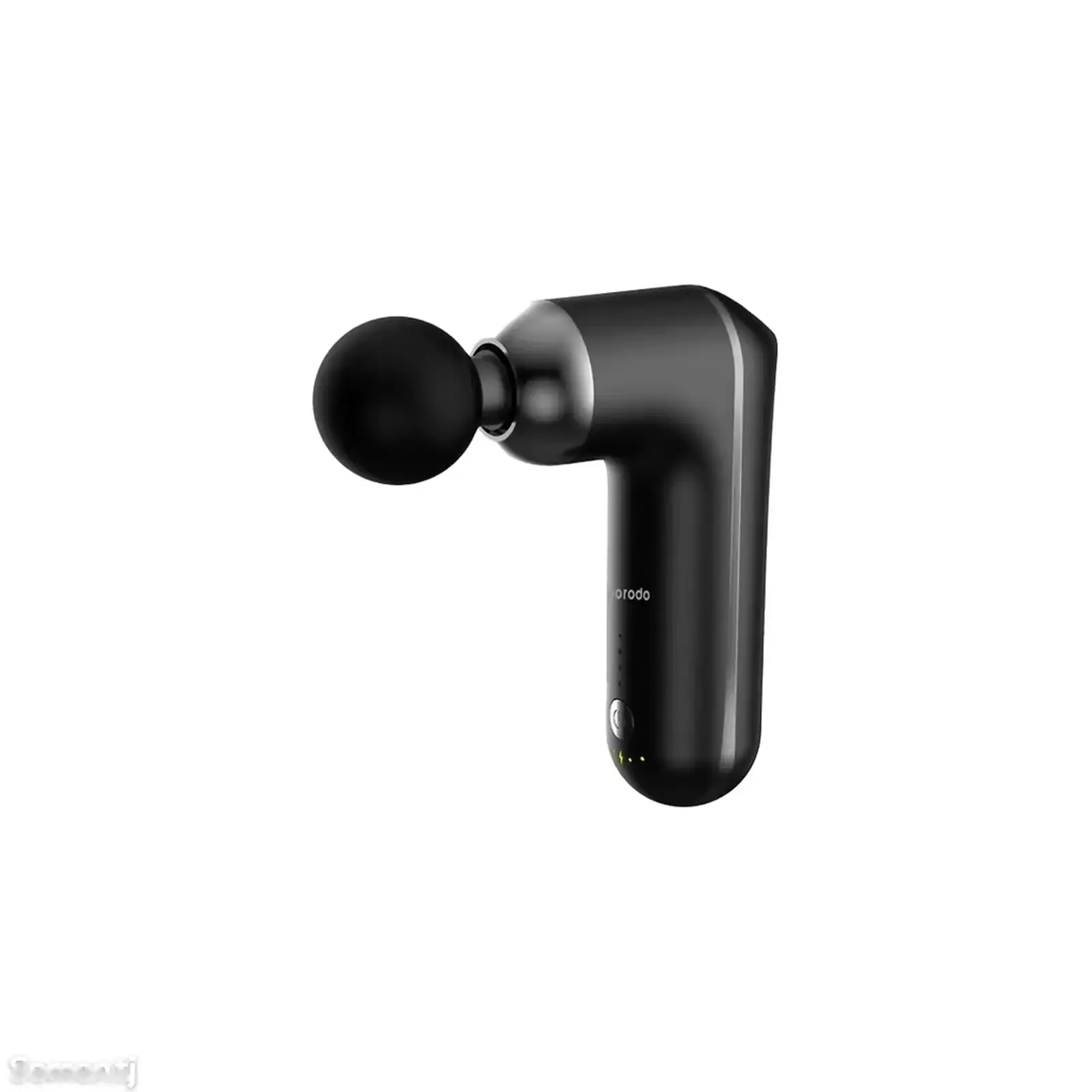 Ударный массажер Porodo Lifestyle Mini Massage Gun with 4 Head белый