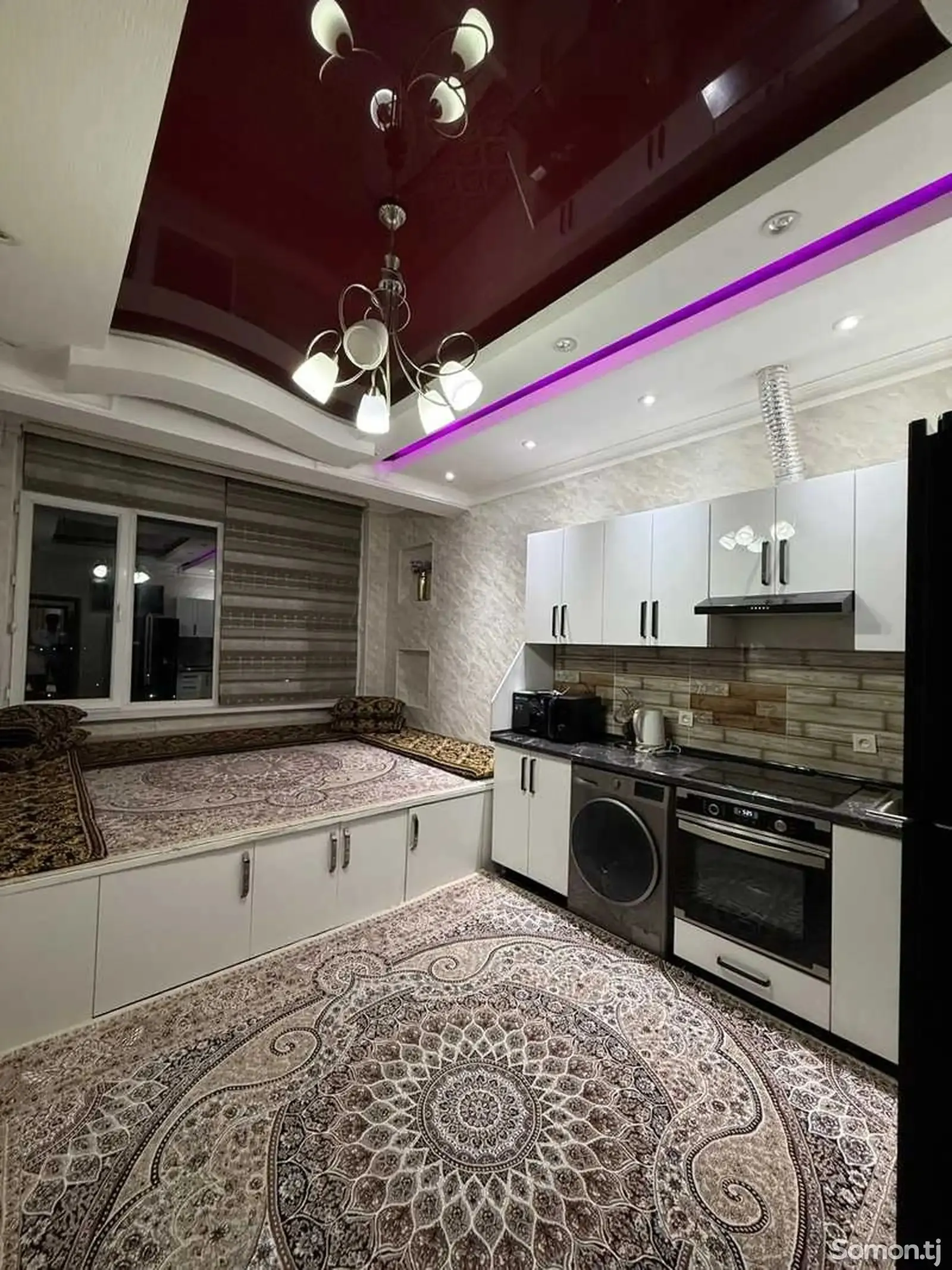 3-комн. квартира, 10 этаж, 90м², доми ёвар