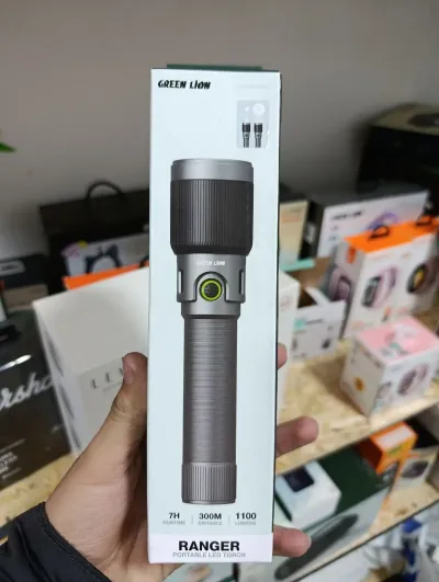 Фонарик Green lion Ranger Portable LED Torch 3000 mAh
