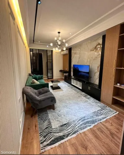2-комн. квартира, 12 этаж, 60м², Исмоили Сомони