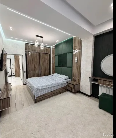 2-комн. квартира, 6 этаж, 66м², Сомони