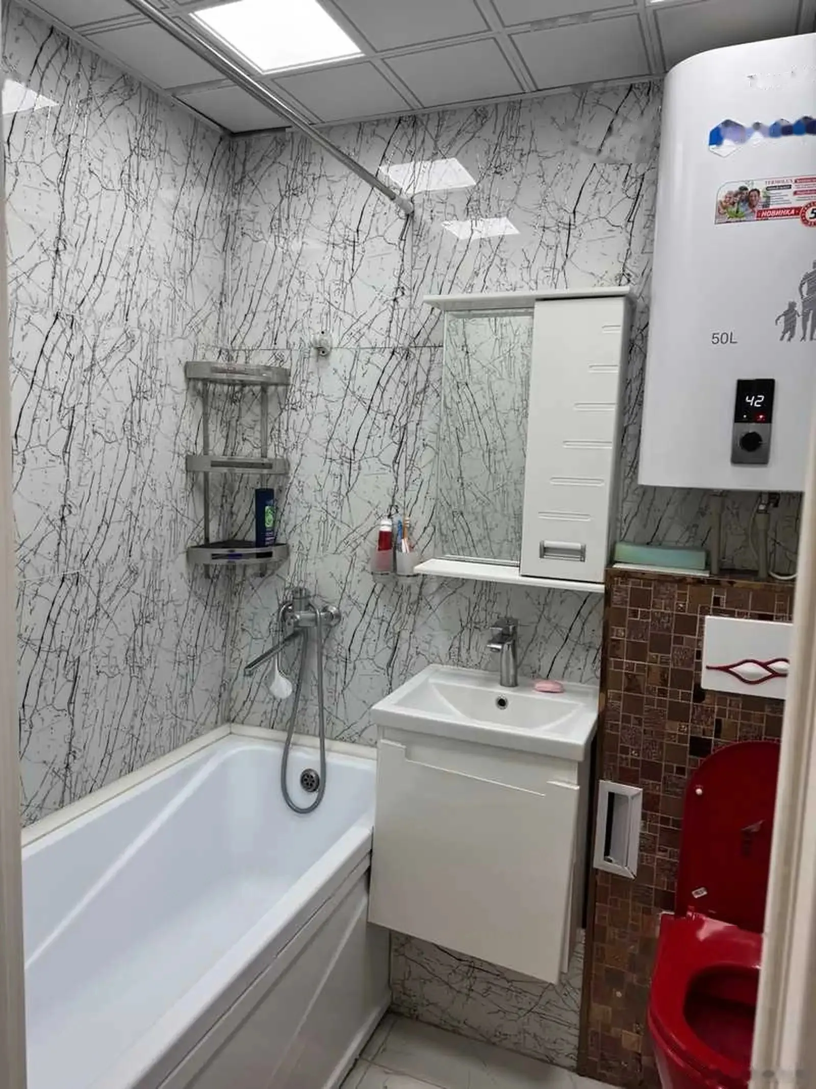 2-комн. квартира, 3 этаж, 50м², Мардон, Дусти