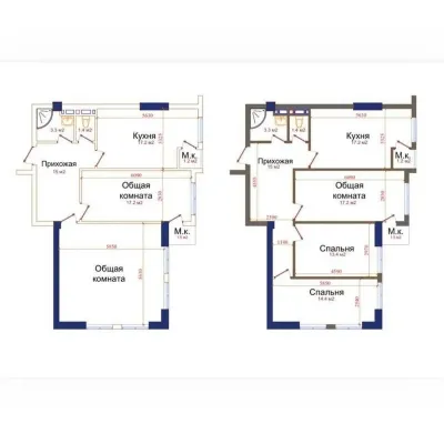 2-комн. квартира, 16 этаж, 85 м², Воданасос