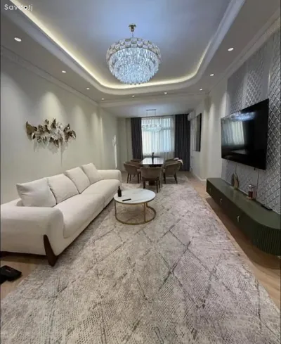2-комн. квартира, 13 этаж, 75м², Сомони