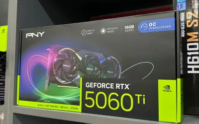 Видеокарта PNY RTX 5060 Ti 16G ARGB