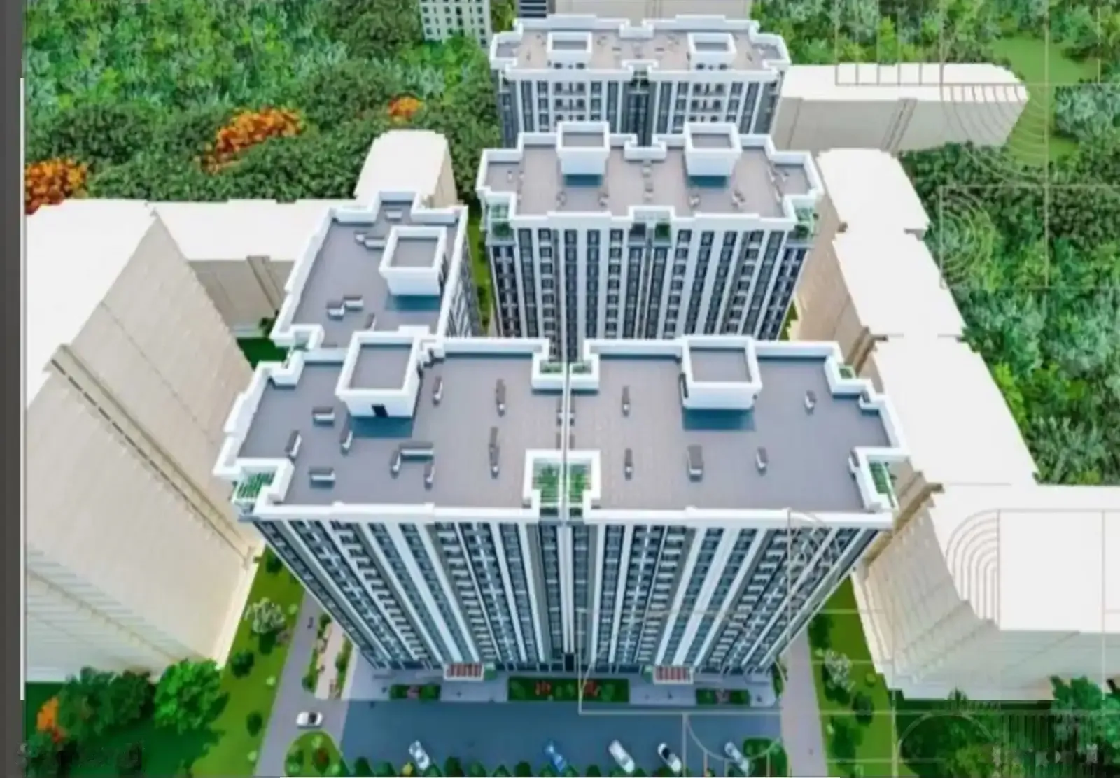 2-к квартира, 16 этаж, 61 м², 34 мкр