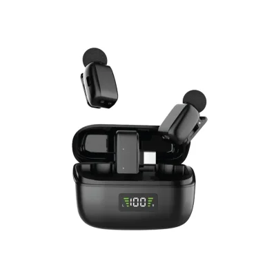 Беспроводной микрофон 2 в 1  Green Lion Flex Mic  Duo Type C to Lightning