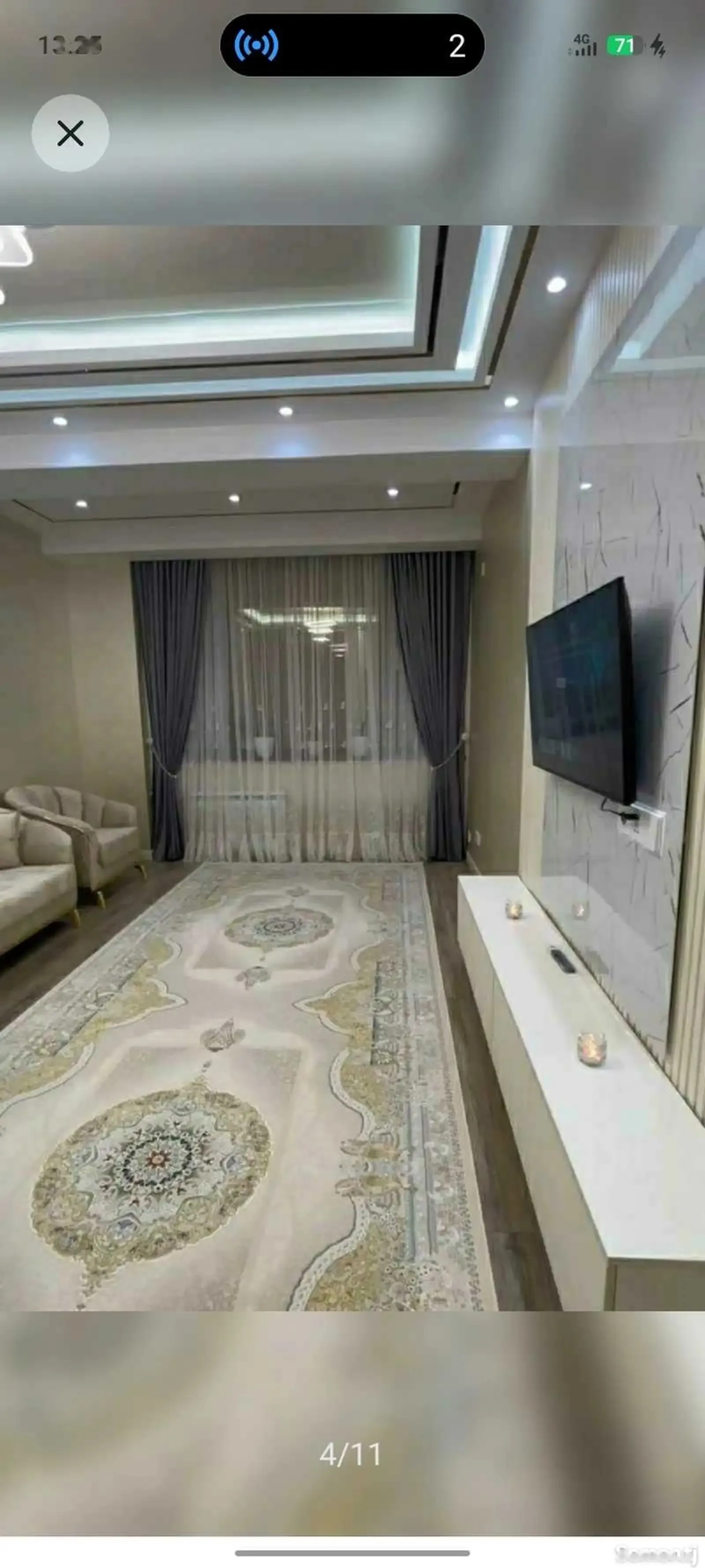 2-комн. квартира, 13 этаж, 95м², Спартак