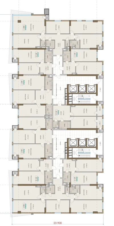 2-комн. квартира, 12 этаж, 60 м², Мост Аэропорт, Магазин Ок '