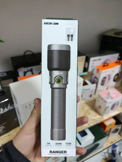 Фонарик Green lion Ranger Portable LED Torch 3000 mAh