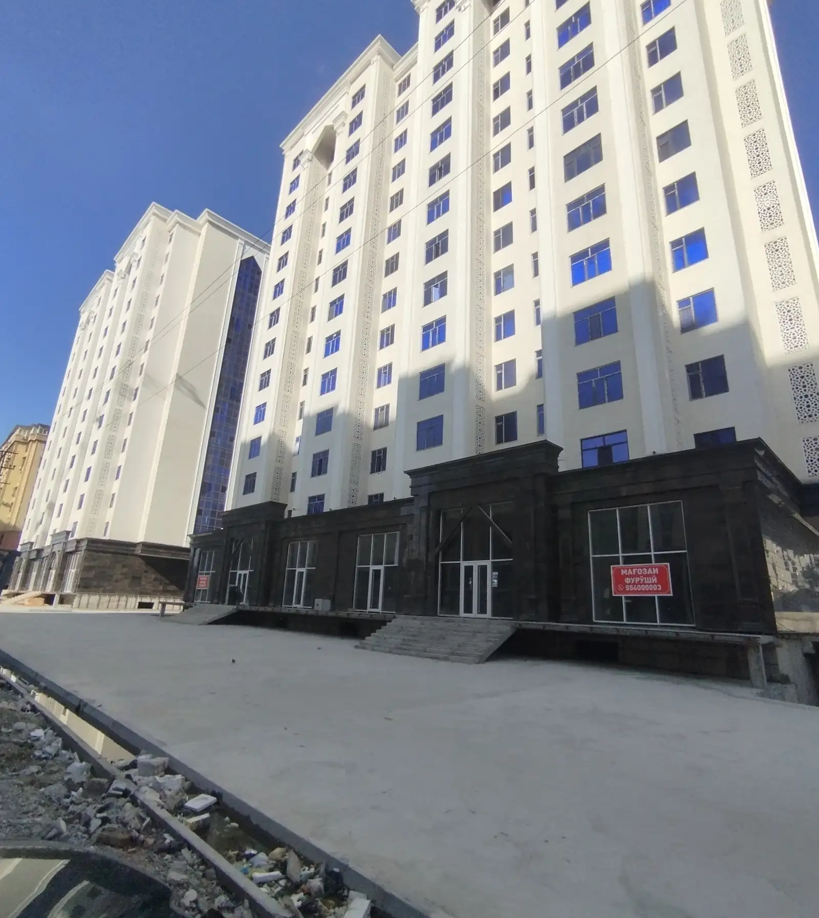 2-комн. квартира, 10 этаж, 75м², Якум советский чоррохи Чал Чам